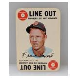 1968 TOPPS FRANK HOWARD 1960 NL ROY 21 Surface