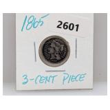 1865 Three Cent Piece