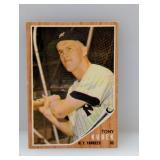 1962 Topps #430 - Tony Kubek "Yankees"
