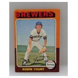 1975 Topps Robin Yount RC #223 Damaged