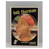 1959 Topps #541 Bob Thurman High # Redlegs Surface