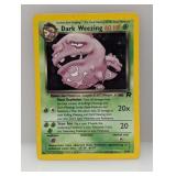 2000 Pokemon Team Rocket Dark Weezing Holo #14 DMG