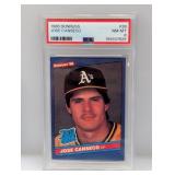 1986 Donruss Jose Canseco Rookie #39 PSA 8