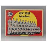 1959 Topps #510 Yankees Team/Checklist High # MKs