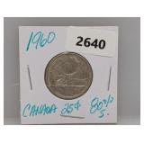 1960 80% Silv Canada Quarter