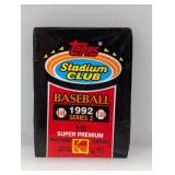 1992 Topps SC Super Premium Kodak Sealed Pack