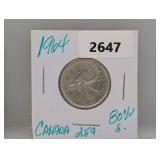 1964 80% Silv Canada Quarter