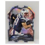 2015 Topps Platinum Rob Gronkowski RC Die-Cut Ref