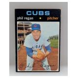 1971 TOPPS PHIL REAGAN HN 634 Surface