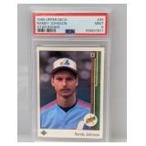 1989 Upper Deck Randy Johnson Rookie #25 PSA 9