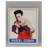 1948 LEAF Boxing MARCEL CERDAN CHAMPION 42 E