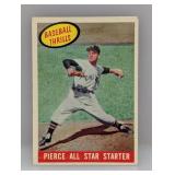 1959 Topps #466 Pierce All Star Starter Thrills MK