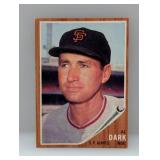 1962 Topps #322 - Al Dark "Giants"