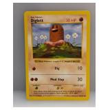 Pokemon 1999 Shadowless Diglett 47