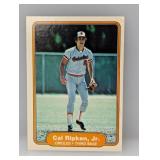 1982 Fleer Cal Ripken Rookie Corner/Edge/Surface