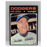 1971 TOPPS Baseball WALT ALSTON HOF 567