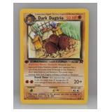 2000 Pokemon 1st Edition Team Rocket Dark Dugtrio
