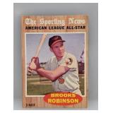 1962 Topps Brooks Robinson All Star HOF Orioles