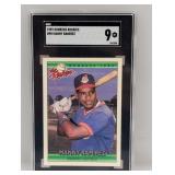 1992 Donruss Rookies #98 Manny Ramirez RC SGC 9