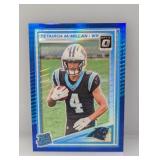 2025 Optic Tetairoa McMillan #209 RC Blue Hyper