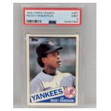 1985 Topps Traded Rickey Henderson #49t PSA 9