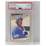 1989 Fleer Ken Griffey Jr Rookie #548 PSA 8