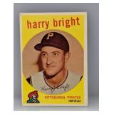 1959 Topps #523 - Harry Bright (High #) "Pirates"