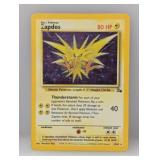 1999 Pokemon Fossil Zapdos Holo #15 DMG