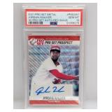 2021 Pro Set Metal Jordan Walker Autograph PSA 10