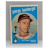 1959 Topps #529 George Bamberger High # Orioles
