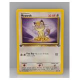 Pokemon 1999 1st Edition Meowth 56