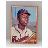 1962 Topps #320 Hank Aaron HOF Braves