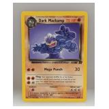 2000 Pokemon Team Rocket Dark Machamp #27 MP