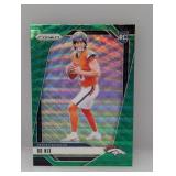 2024 Prizm Bo Nix #309 RC Green Wave Prizm
