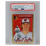 2023 Platinum Ann Gunnar Henderson Gold Ref PSA 10