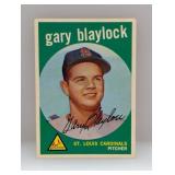 1959 Topps #539 Gary Blaylock High # Cardinals