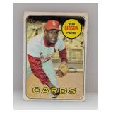 1969 Topps Bob Gibson #200 Corners/Edges/Creases