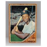 1962 Topps #590 Hi # Curt Flood Cardinals Wrinkle