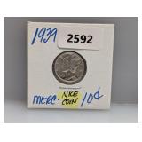 1939 90% Silv Mercury Dime