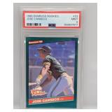 1986 Donruss Rookies Jose Canseco #22 PSA 9