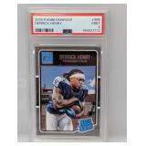 2016 Panini Donruss Derrick Henry RC #365 PSA 9
