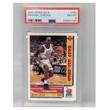 1991 Upper Deck Michael Jordan #452 PSA 8