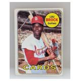 1969 Topps Lou Brock #85 Corners/Edges/Creases