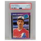 1989 Donruss Randy Johnson Rookie #42 PSA 8