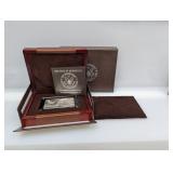 2oz .999 Silv Bar w/1oz .999 Silv Eagle $1