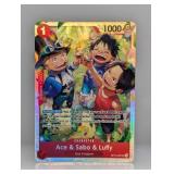 One Piece Ace & Sabo & Luffy OP13-007 SR