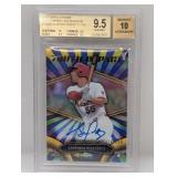 2016 Topps Chrome Auto Stephen Piscotty/150 BGS9.5