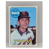 1969 Topps Baseball Billy Martin 547