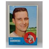 1963 Topps #568 - Bob Sadowski "Angels"Hi # Seri