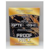 2026 Leaf Optichrome Football 1/1 Proof Pack
